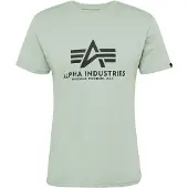 Alpha industries T-Shirt vert pastel / noir