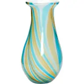 Hubsch Kaleido Vase Bleu/jaune | 161303