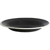 Nordal Assiettes Ginger S noir set de 6 pièces