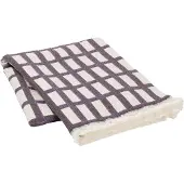 Broste Copenhagen Plaid Isa violet - 130x180cm