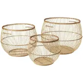 Broste Copenhagen Paniers Soffy set de 3 pièces