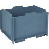 Broste Copenhagen Boîte de rangement Stacie bleu grand