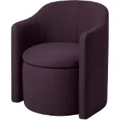 Broste Copenhagen Chaise de bassin raisin foncé
