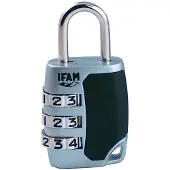 Ifam serrure à combinaison Ifam C25S Pvc 25 Mm
