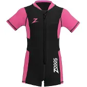 Zoggs Light 1.5 Mm Short Sleeve Shorty Rose 8-9 Years Fille