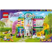 LEGO 41718 Friends Animalerie, Heartlake City Set de jeu avec figurines d'animaux et 3 mini-poupées, jouet pour filles et garçons à partir de 7 ans