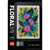 LEGO 31207 ART Art floral, set de décoration florale 3 en 1, set de bricolage