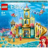 LEGO 43207 Château sous-marin d'Arielle de Disney avec mini-poupée