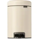 Brabantia NewIcon Poubelle à Pédale 3 Litres Soft Beige