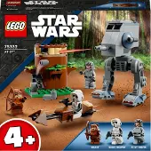 LEGO 75332 Star Wars AT-ST avec les minifigurines Ewok Wicket et Scout Trooper