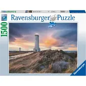 Ravensburger Ambiance magique au-dessus du phare d'Akranes, Islande 17106