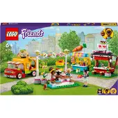 LEGO 41701 Friends Streetfood-Market avec camion à tacos et bar à smoothies