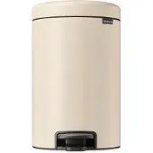 Brabantia NewIcon Poubelle à Pédale 12 Litres Soft Beige