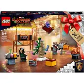 LEGO 76231 Marvel Guardians of the Galaxy Calendrier de l'Avent 2022 avec Groot, vaisseau spatial et mini-figurines de super-héros, calendrier de Noël à construire