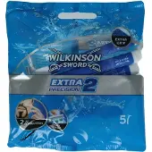 Wilkinson Sword Rasoirs & lames Wilkinson Sword Extra2 Precision Maquinilla Desechable5 + homme || Taille Unique