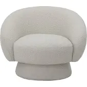 Bloomingville Chaise longue Ted - blanc