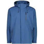 CMP Zip Hood Softshell Jacket Bleu 5XL Homme
