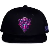 Difuzed Hommes, Casquette, MARVEL - Black Panther - Casquette Snapback Homme, Noir, (Taille unique)