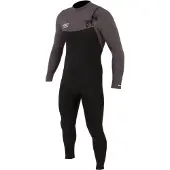 Ocean & Earth Free Flex 3/2 Mm Long Sleeve Chest Zip Neoprene Suit Noir M Homme