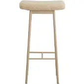 Nordal Tabouret de bar Zala beige