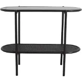 Nordal A/s Surma Table D'appoint | 2 Étagères-noir | 2073