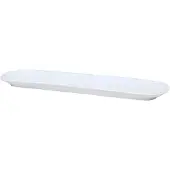 Broste Copenhagen Assiette de forme gris clair - W40XL11XH2,5CM