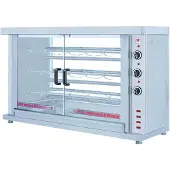 CombiSteel Grill électrique pour poulet avec 3 brochettes