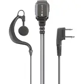 Midland MA21 L Pro Casque Avec fil Crochets auriculaires Appels/Musique Noir