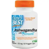 Doctors Best , Ashwagandha avec Sensoril, 125 mg, 60 Capsules Végétariennes