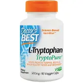 Doctors Best L-Tryptophane avec TryptoPure, 500mg - 90 vcaps