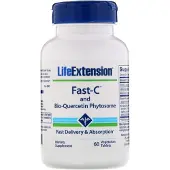 Life Extension , Vitamine C Rapide et Bio-Quercétine Phytosome, 60 Comprimés Végétariens