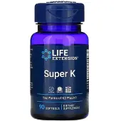 Life Extension , Super K, 90 Gélules Molles