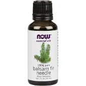 Now Huile essentielle, Huile d'aiguilles de sapin baumier - 30 ml.