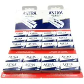 Astra 100 Lames de Rasoir Superior Stainless Double Tranchant