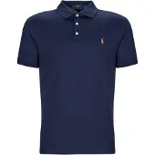 Ralph Lauren T-Shirt bleu foncé / caramel / rouge
