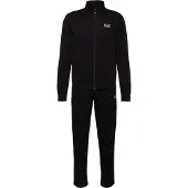 Emporio Armani Survêtement 'Tuta' noir / blanc