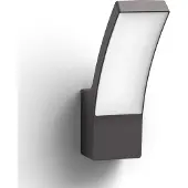 Philips Applique LED d'extérieur 8719514417694 Splay IP44 12 W 1200 lm 4000 K anthracite