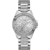GUESS Montre à affichage analogique 'Frontier' argent