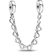 Pandora Chaîne De Confort Coeurs Liés
