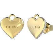 GUESS Jube02231jwygt U Falling In Love Earrings Doré Femme