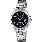 Casio Femmes Montre à quartz analogique avec bracelet en acier inoxydable LTP-V004D-1