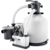 Intex 26680 - Pompe à sable & système d'eau salée - QX2600 (8m³l/hr, jusqu'à 56m³ de piscine)