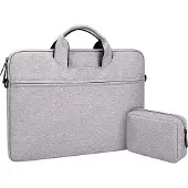 Devia Sac à main MacBook Justyle 15,4" gris (15.40", Apple), Sac pour notebook, Gris