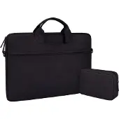 24.Se Sac à main MacBook Justyle 13,3" noir (13.30", Apple), Sac pour notebook, Noir