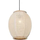 QAZQA Suspension orientale en tissu naturel 35 cm - Rob
