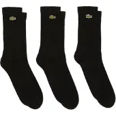 Lacoste Chaussettes de sport vert / noir / blanc