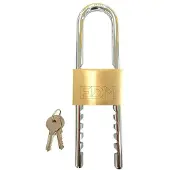 EDM Padlock 60-160 Mm Doré