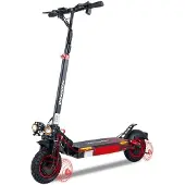 Urbanglide Pneu 10'' Tubeless Tout-terrain – Trottinette Électrique – Double Moteur 500W