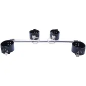 Auxfun Menottes Menottes de cheville Avec barre d'écartement