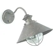 Faro 71110, éclairage mural pour l'extérieur, couleur rouille, métal, IP23, I, E27